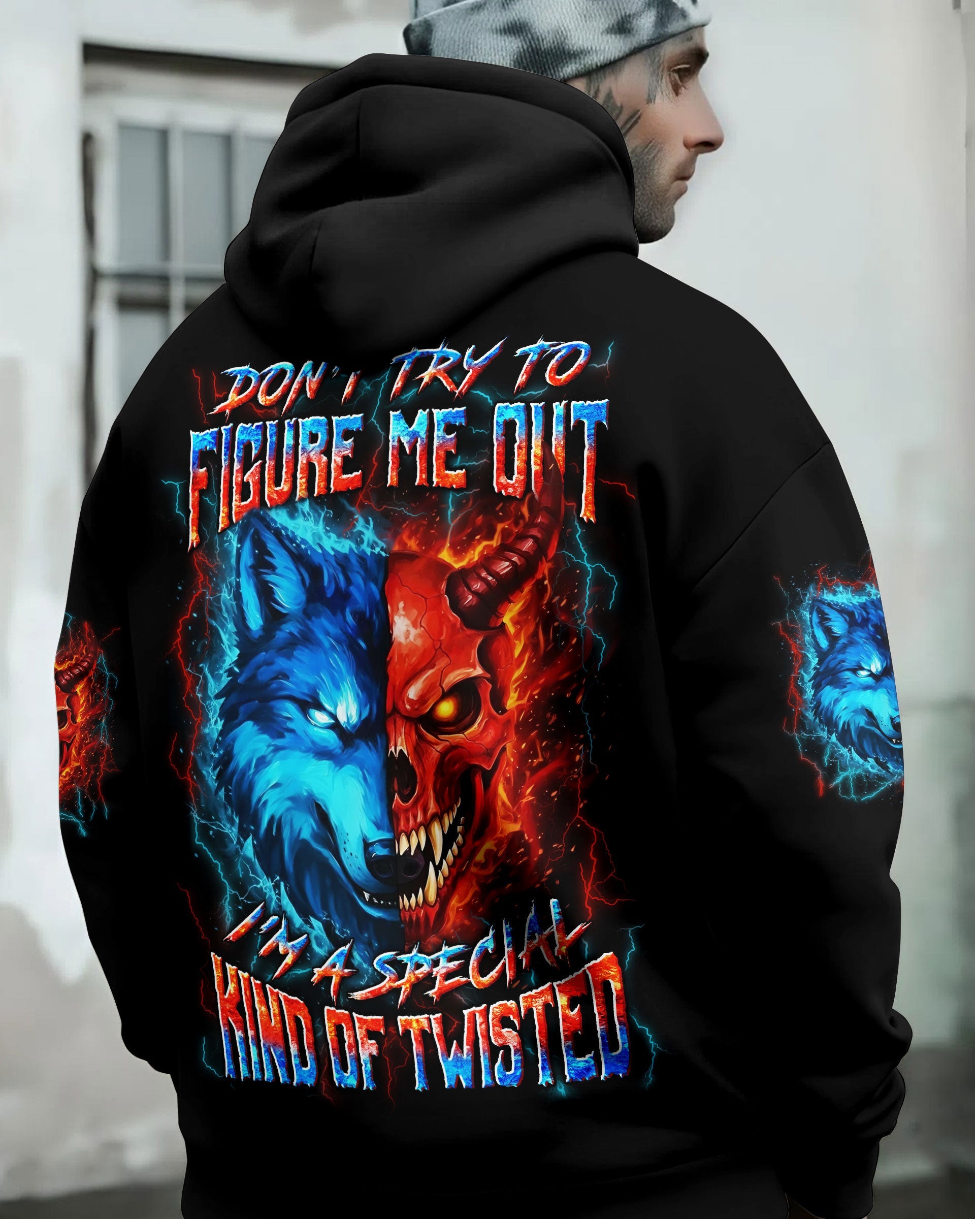 DON'T TRY TO FIGURE ME OUT ALL OVER PRINT - YHLN2701261
