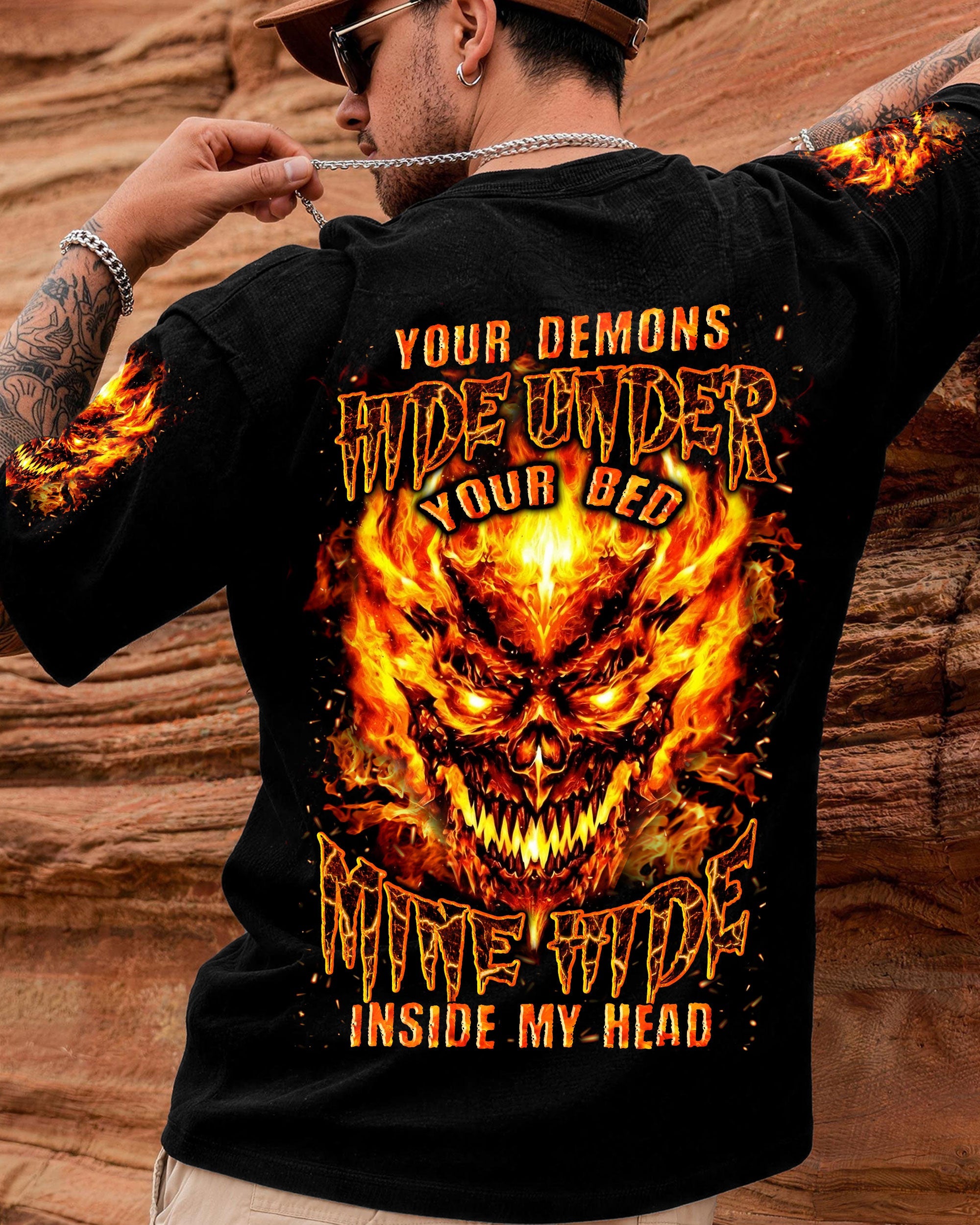 YOUR DEMONS HIDE UNDER YOUR BED ALL OVER PRINT - TYLN1105261