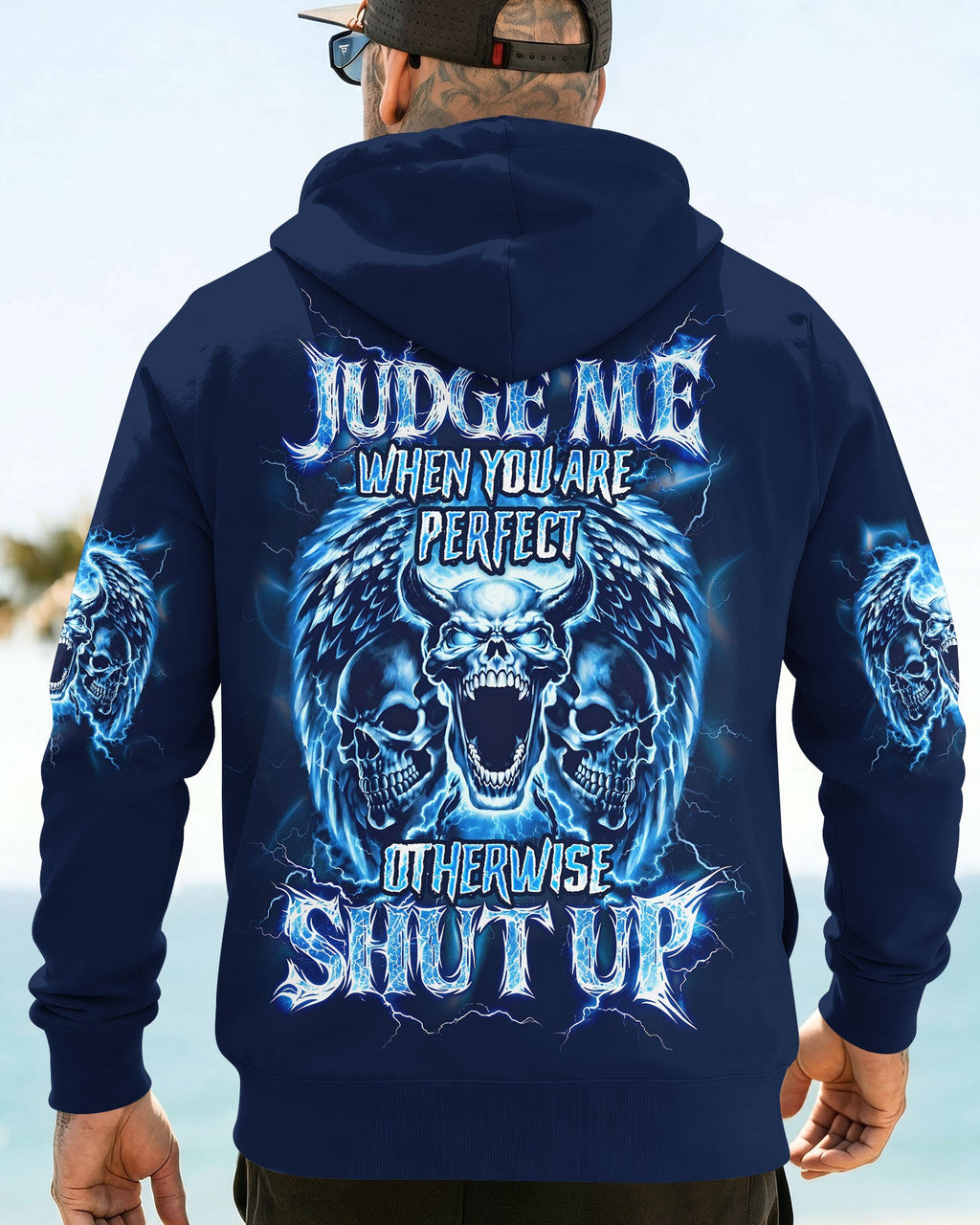 JUDGE ME WHEN YOU ARE PERFECT ALL OVER PRINT - TYQY2205263