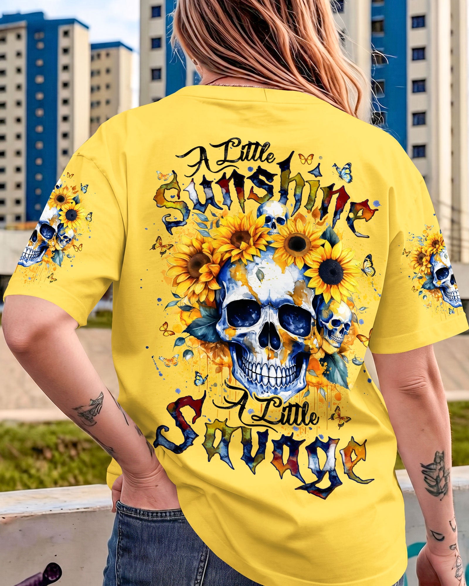 A LITTLE SUNSHINE A LITTLE SAVAGE ALL OVER PRINT - TYQY2605261