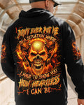 HOW HEARTLESS I CAN BE SKULL ALL OVER PRINT - YHLN1401261
