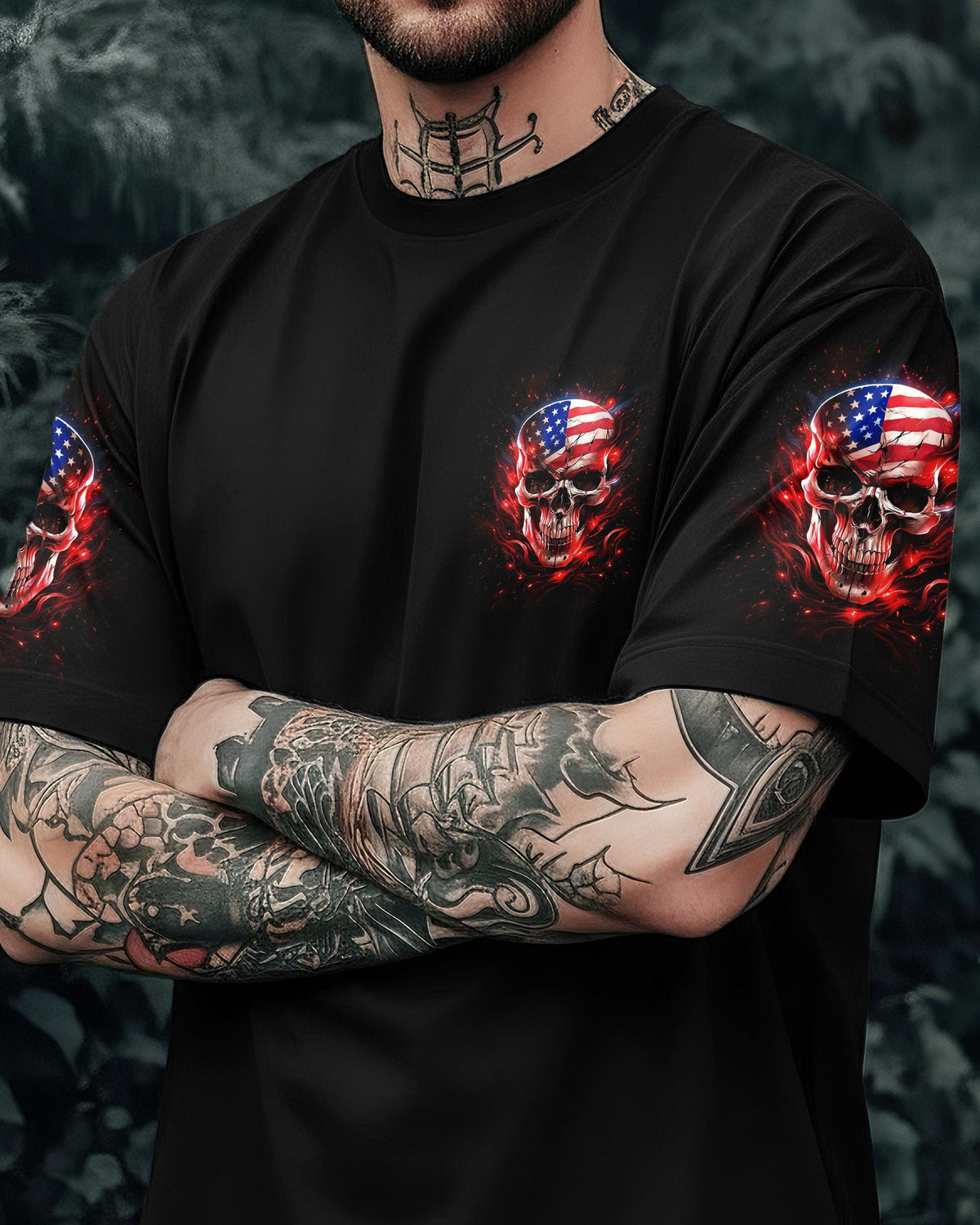 AMERICA LIVE IT LOVE IT OR GET THE HELL OUT ALL OVER PRINT - TYLN1203261