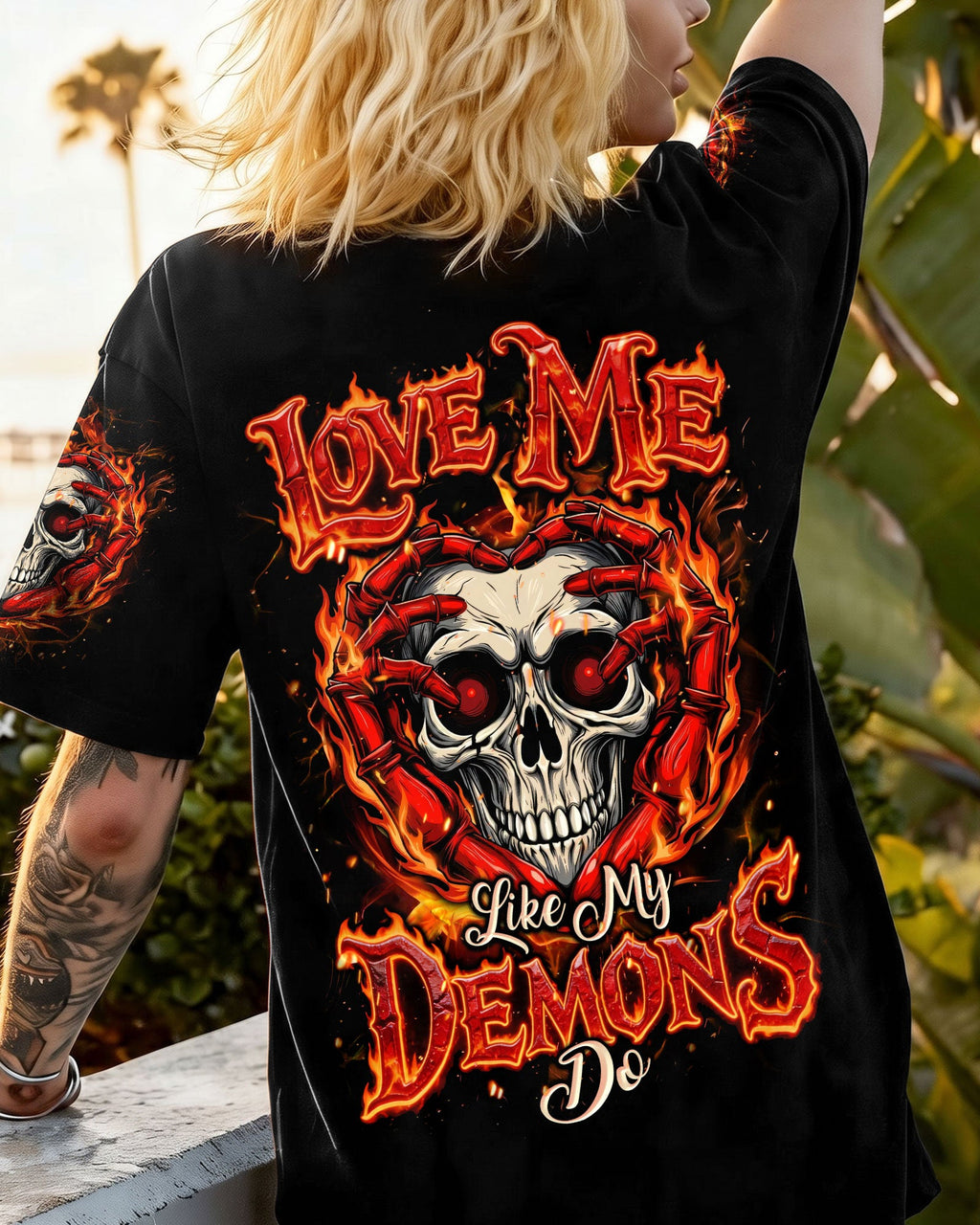 LOVE ME LIKE MY DEMONS DO ALL OVER PRINT - TYQY2104262