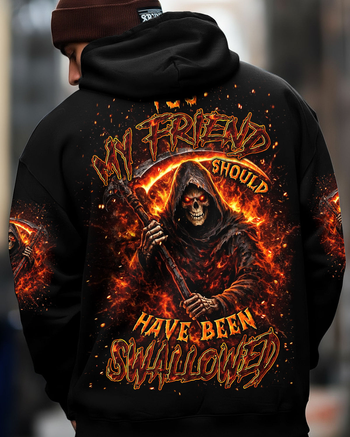 YOU MY FRIEND SHOULD HAVE BEEN SWALLOWED ALL OVER PRINT - YHLN2702262