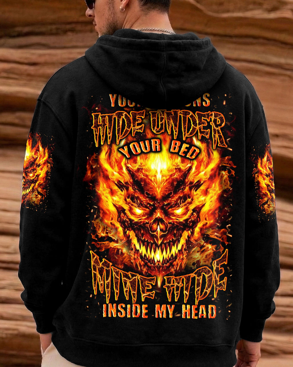 YOUR DEMONS HIDE UNDER YOUR BED ALL OVER PRINT - TYLN1105261