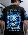 ONE DAY I'M GONNA JUST SAY DEMON SKULL ALL OVER PRINT - YHLN0801261