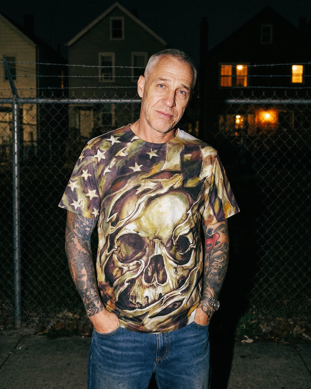 CAMO REAPER SKULL ALL OVER PRINT - RI1803261