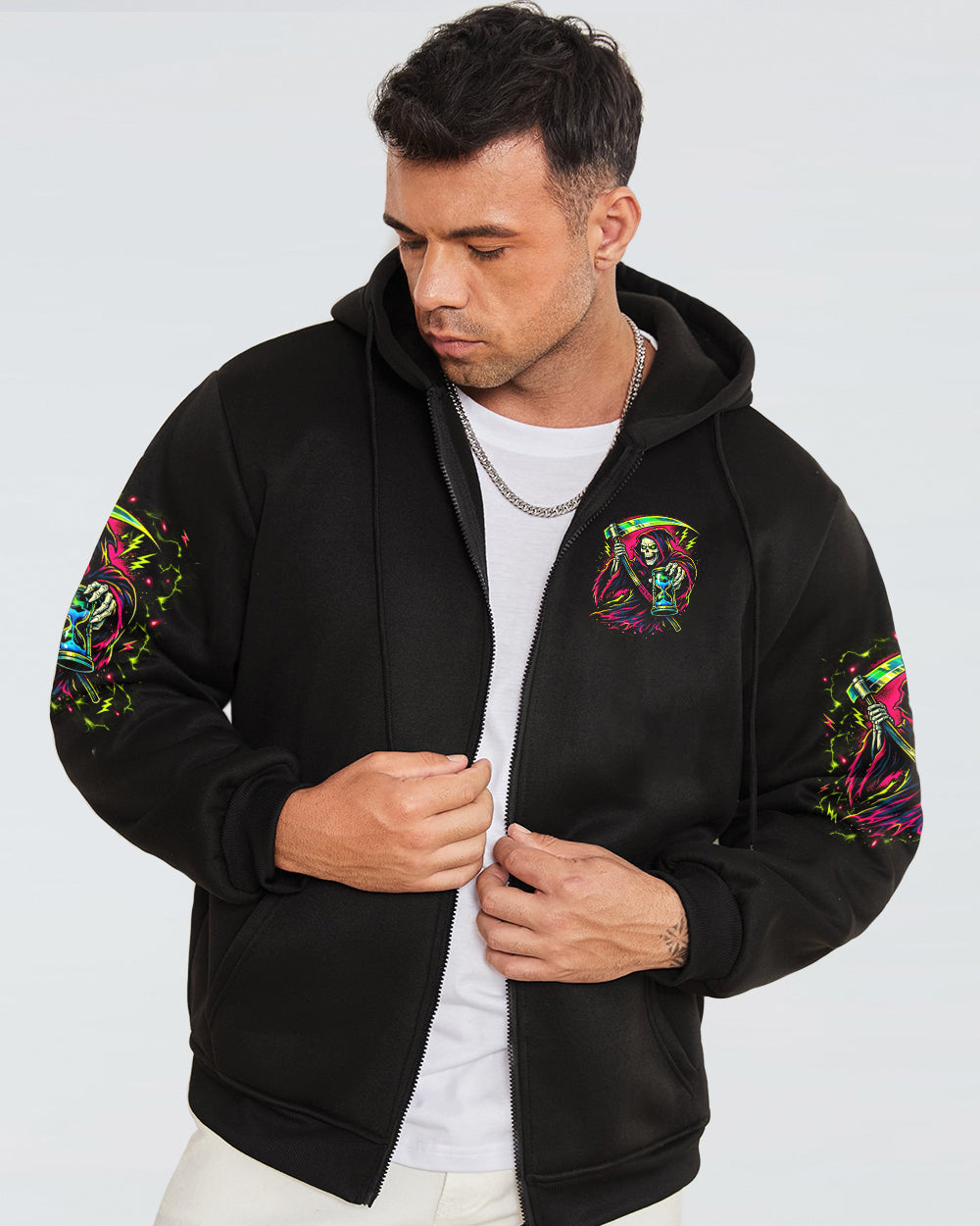 I CAME WITH A WARNING LABEL REAPER ALL OVER PRINT  - TLNO0601261