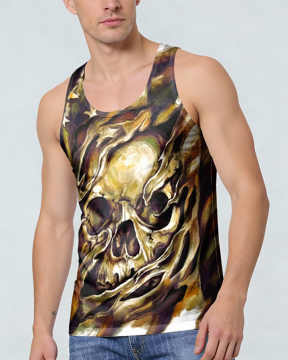 CAMO REAPER SKULL ALL OVER PRINT - RI1803261