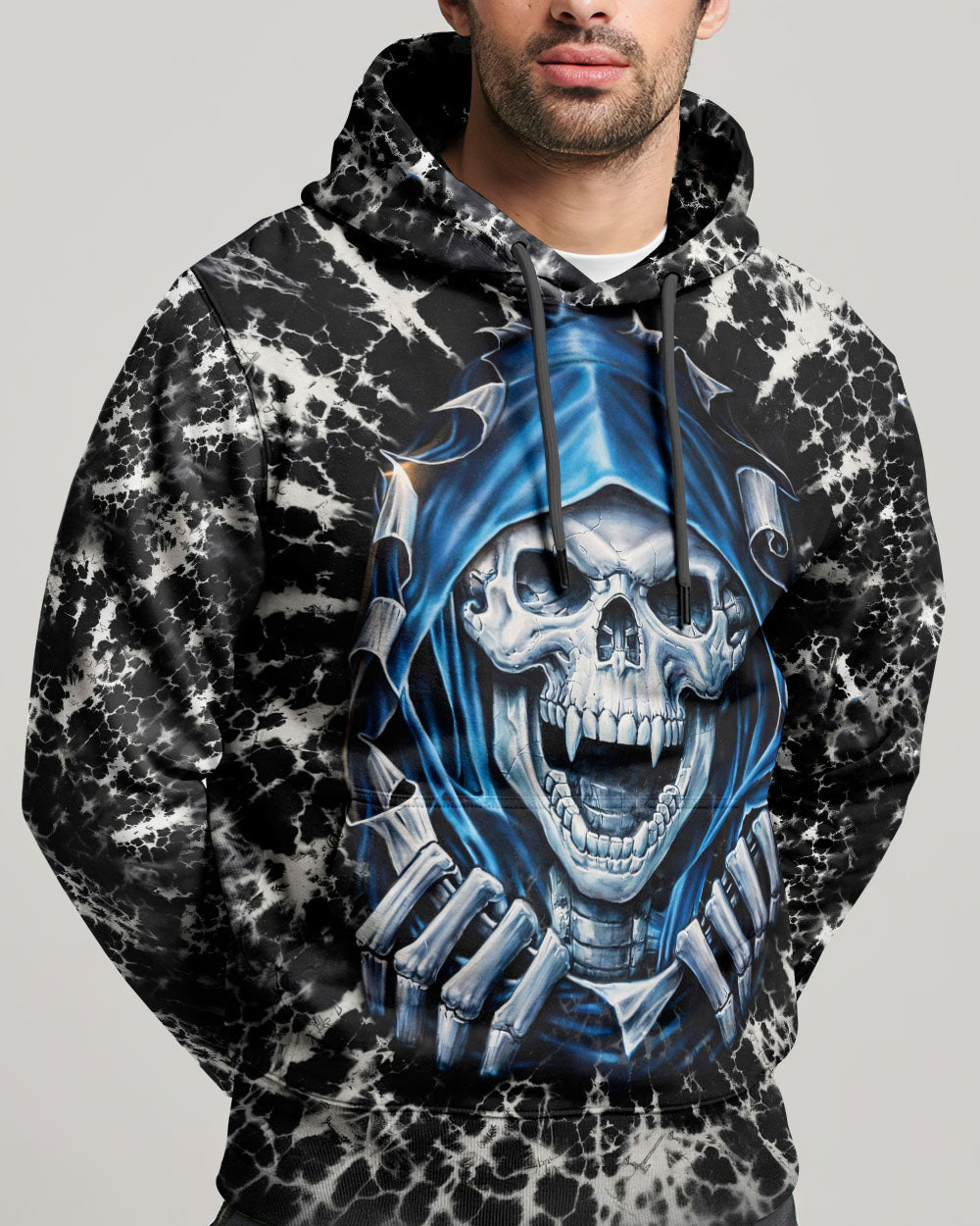 SKULL REAPER SWIRL ALL OVER PRINT  - TLHG0104261