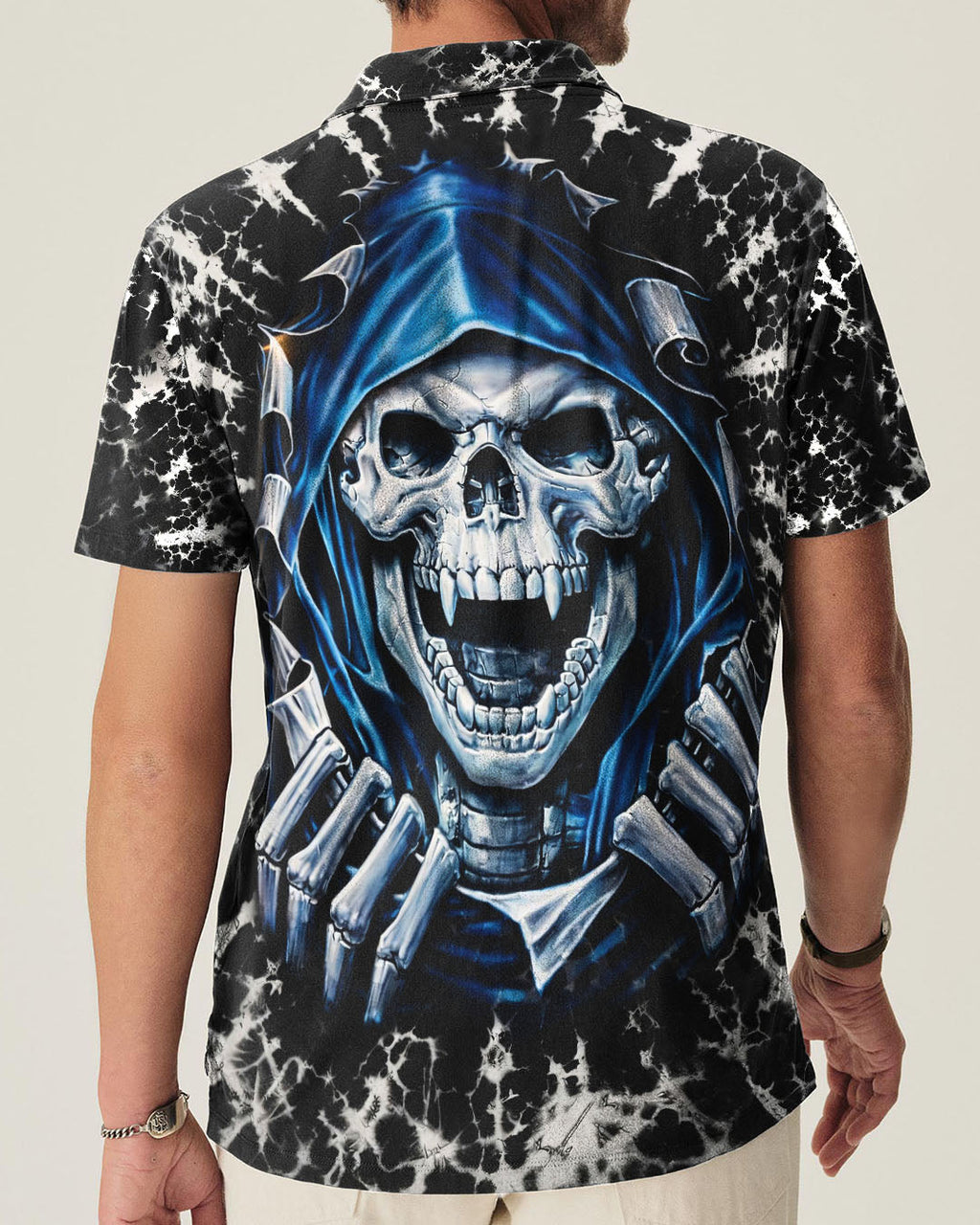 SKULL REAPER SWIRL ALL OVER PRINT  - TLHG0104261