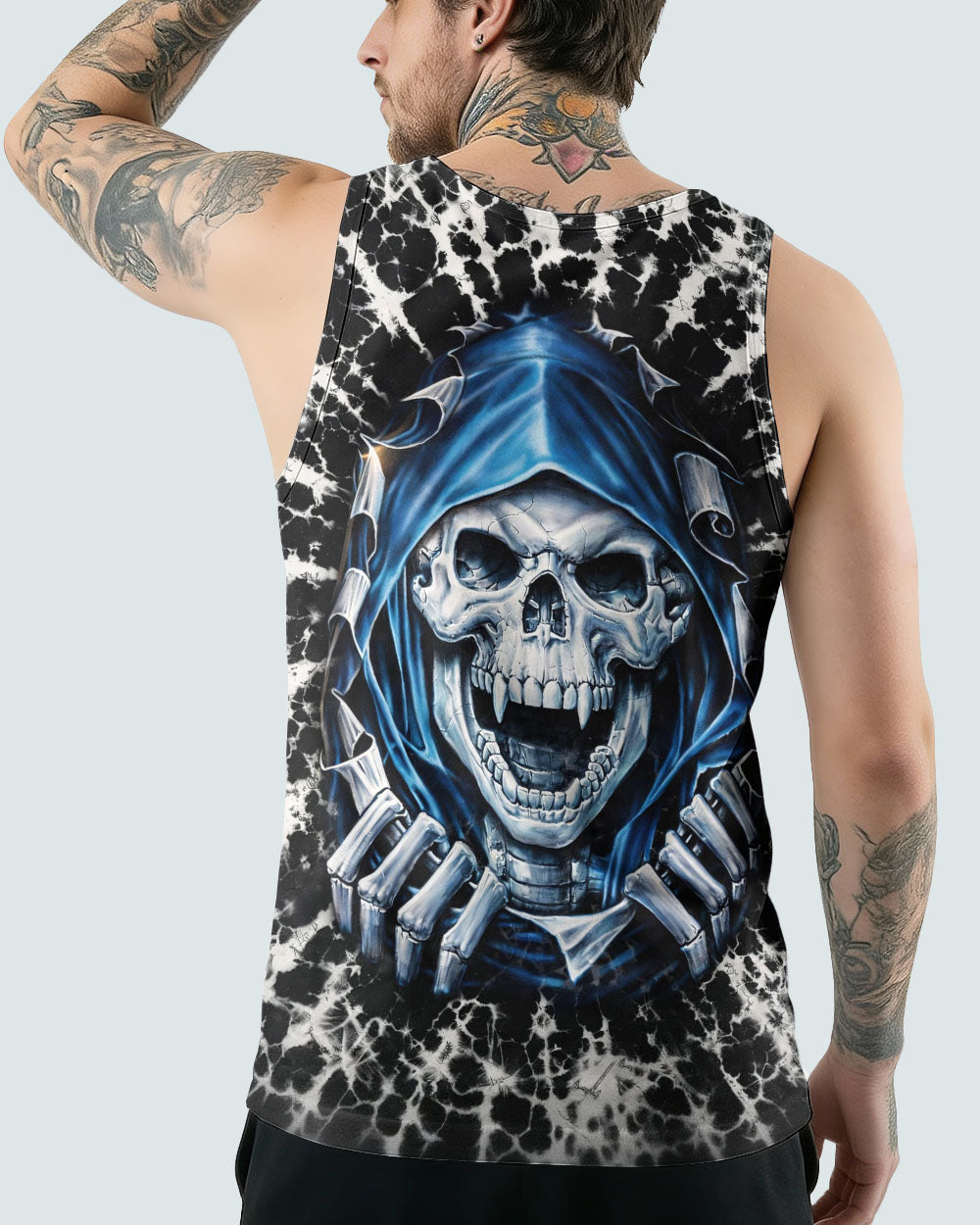 SKULL REAPER SWIRL ALL OVER PRINT  - TLHG0104261
