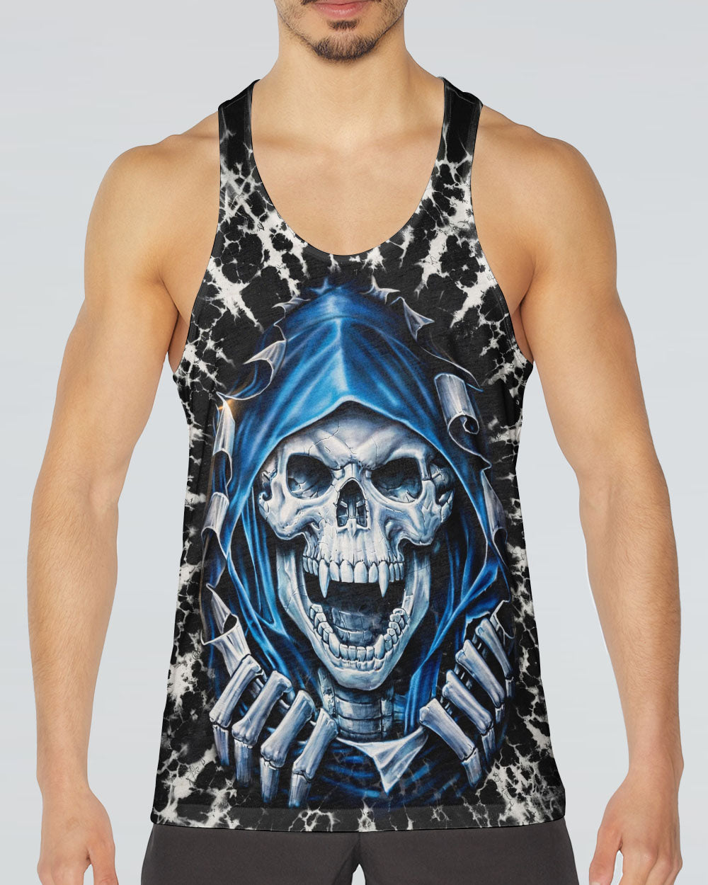 SKULL REAPER SWIRL ALL OVER PRINT  - TLHG0104261