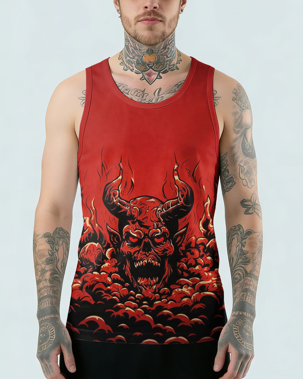 I'M NEVER ALONE MY DEMONS ARE WITH ME 24/7 ALL OVER PRINT  - TLHG3103261