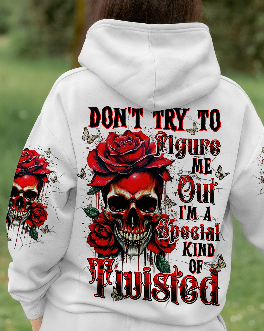 DON'T TRY TO FIGURE ME OUT REAPER SKULL ALL OVER PRINT - TLNT0502263