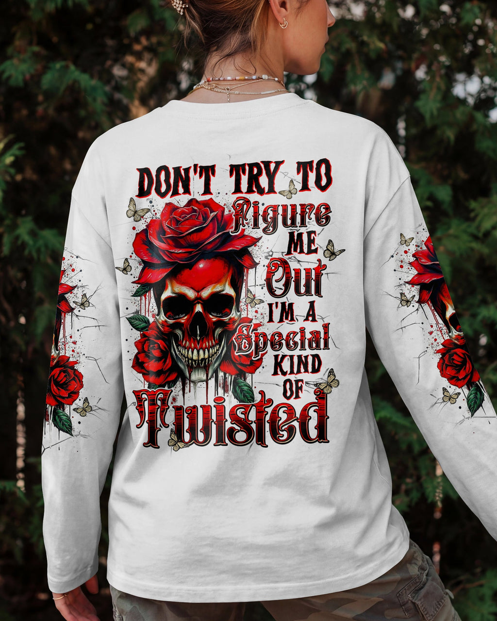 DON'T TRY TO FIGURE ME OUT REAPER SKULL ALL OVER PRINT - TLNT0502263
