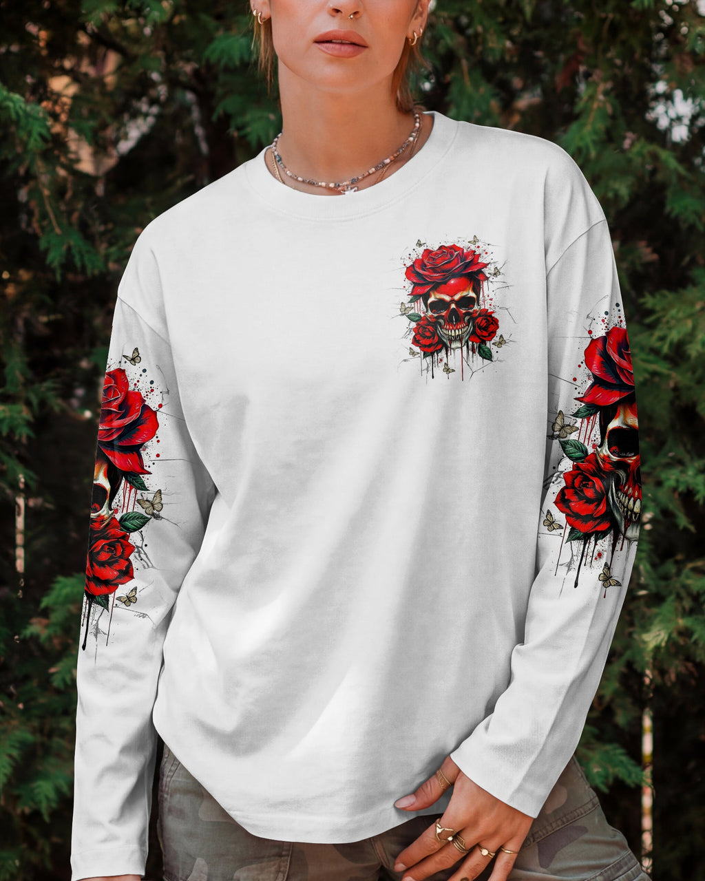DON'T TRY TO FIGURE ME OUT REAPER SKULL ALL OVER PRINT - TLNT0502263