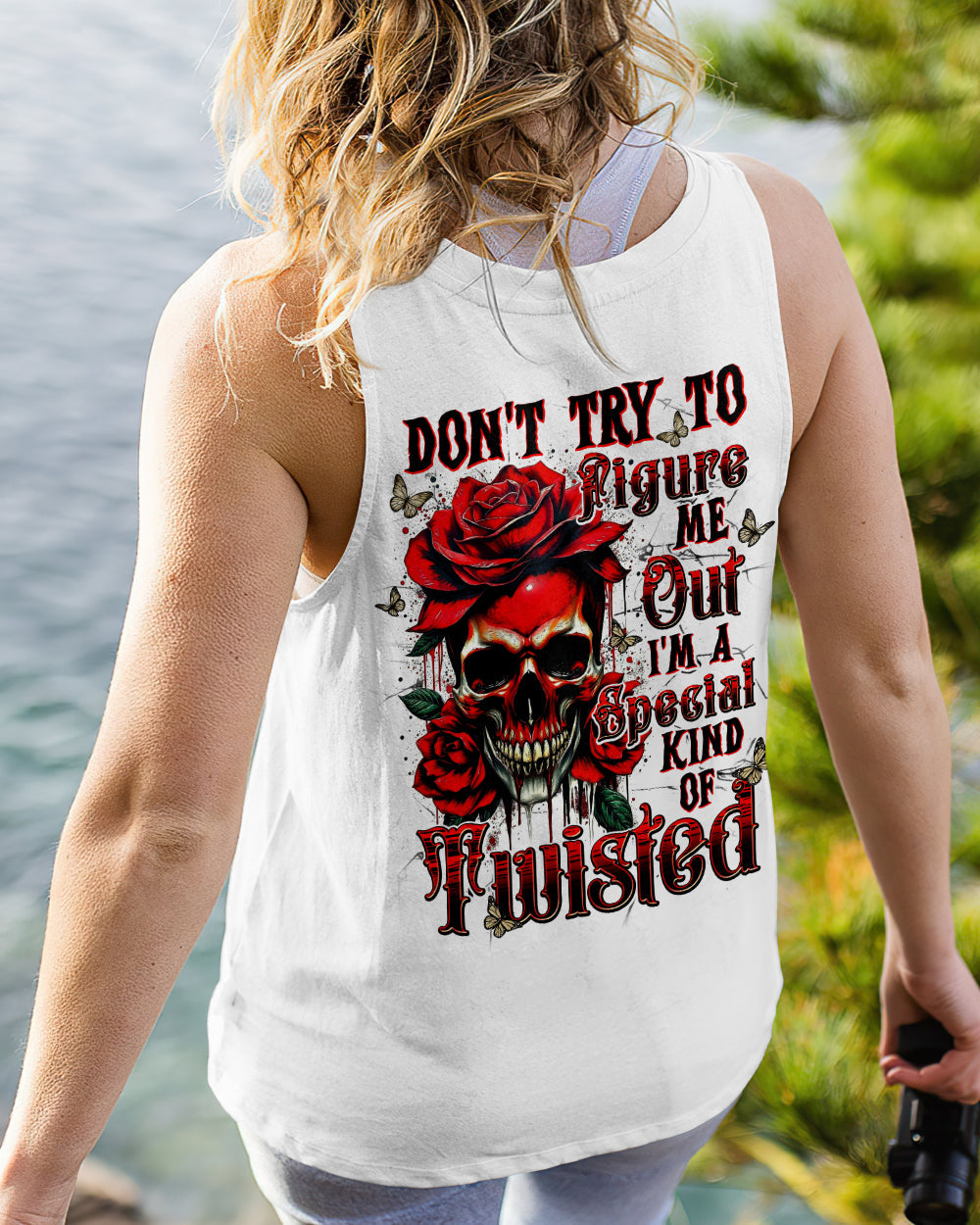 DON'T TRY TO FIGURE ME OUT REAPER SKULL ALL OVER PRINT - TLNT0502263