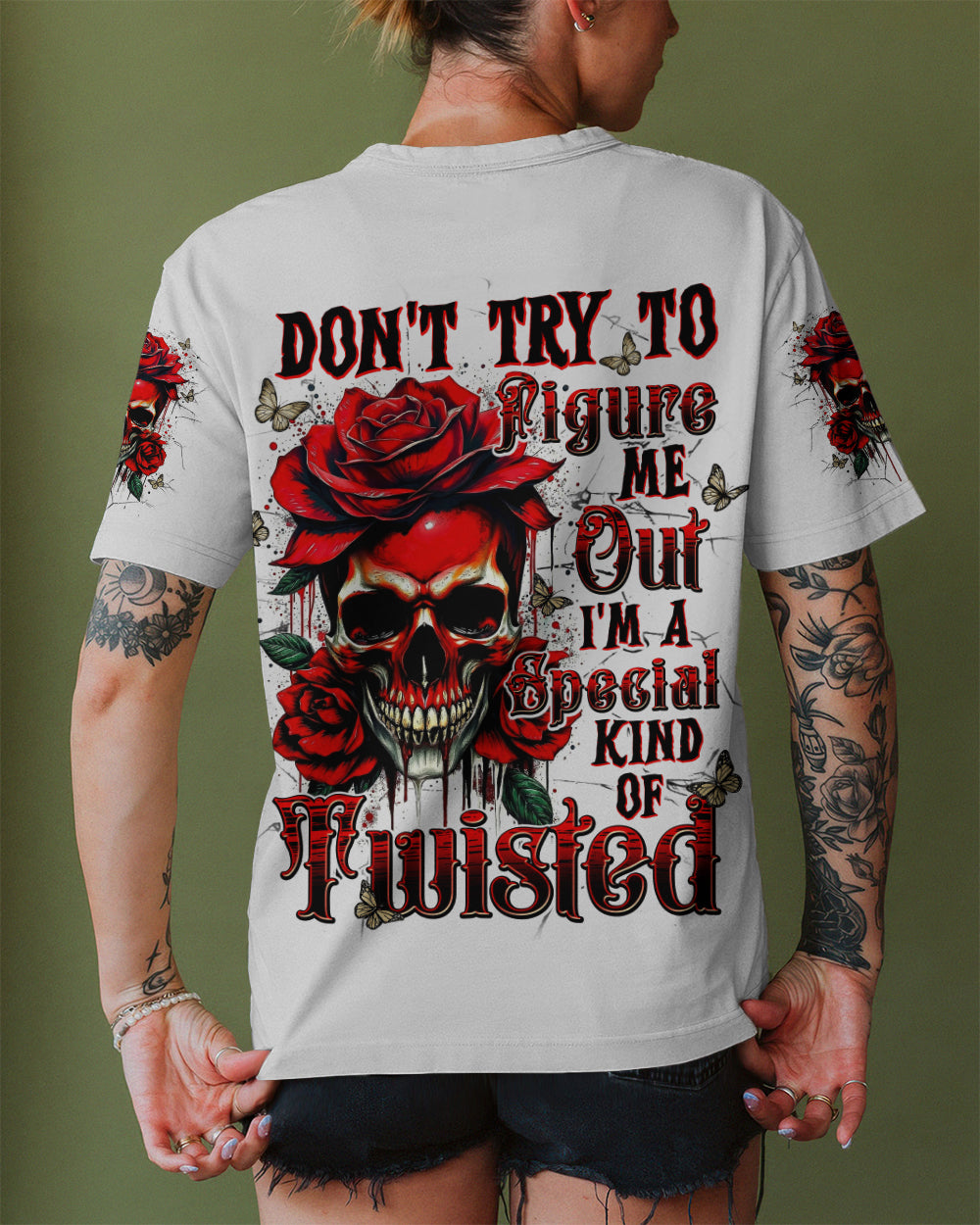 DON'T TRY TO FIGURE ME OUT REAPER SKULL ALL OVER PRINT - TLNT0502263