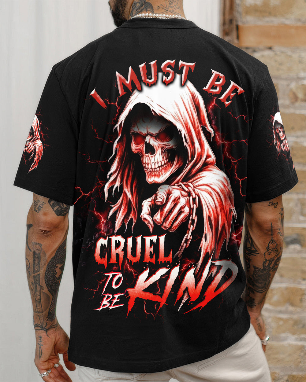 I MUST BE CRUEL TO BE KIND SKULL REAPER  ALL OVER PRINT - TLTW0801262