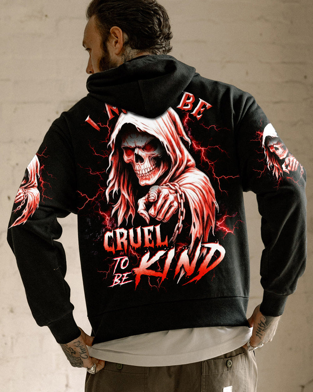 I MUST BE CRUEL TO BE KIND SKULL REAPER  ALL OVER PRINT - TLTW0801262