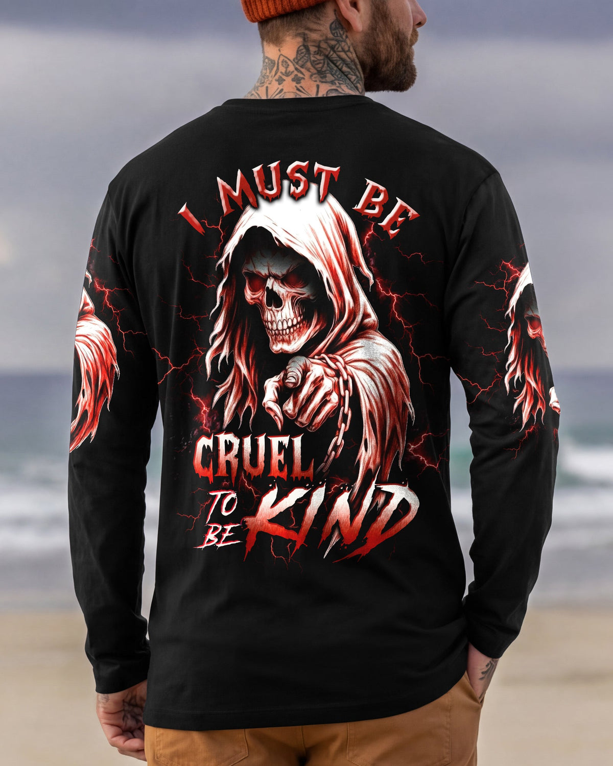 I MUST BE CRUEL TO BE KIND SKULL REAPER  ALL OVER PRINT - TLTW0801262