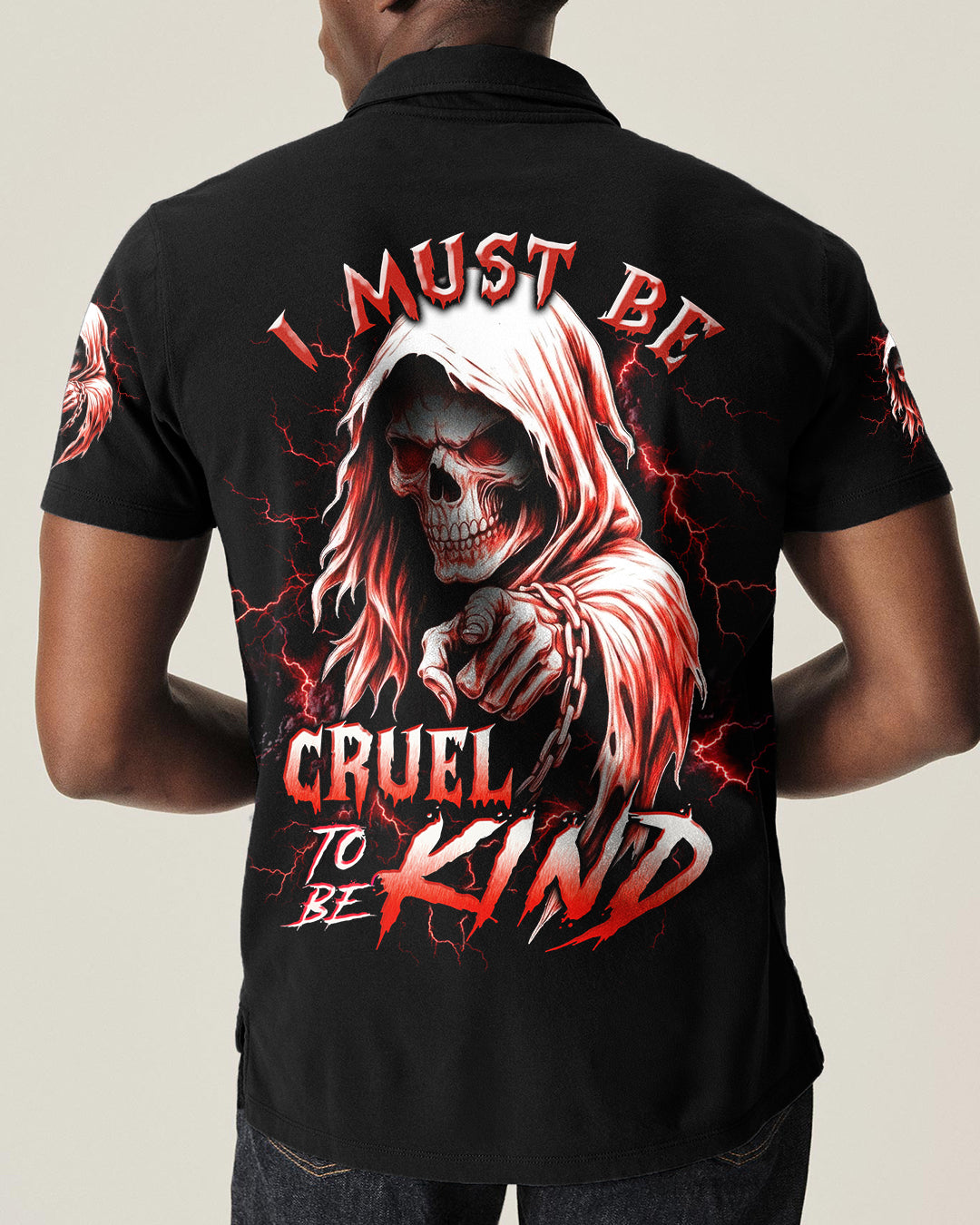 I MUST BE CRUEL TO BE KIND SKULL REAPER  ALL OVER PRINT - TLTW0801262