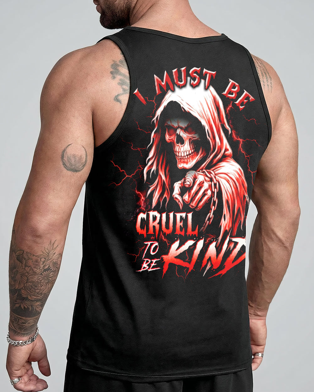 I MUST BE CRUEL TO BE KIND SKULL REAPER  ALL OVER PRINT - TLTW0801262