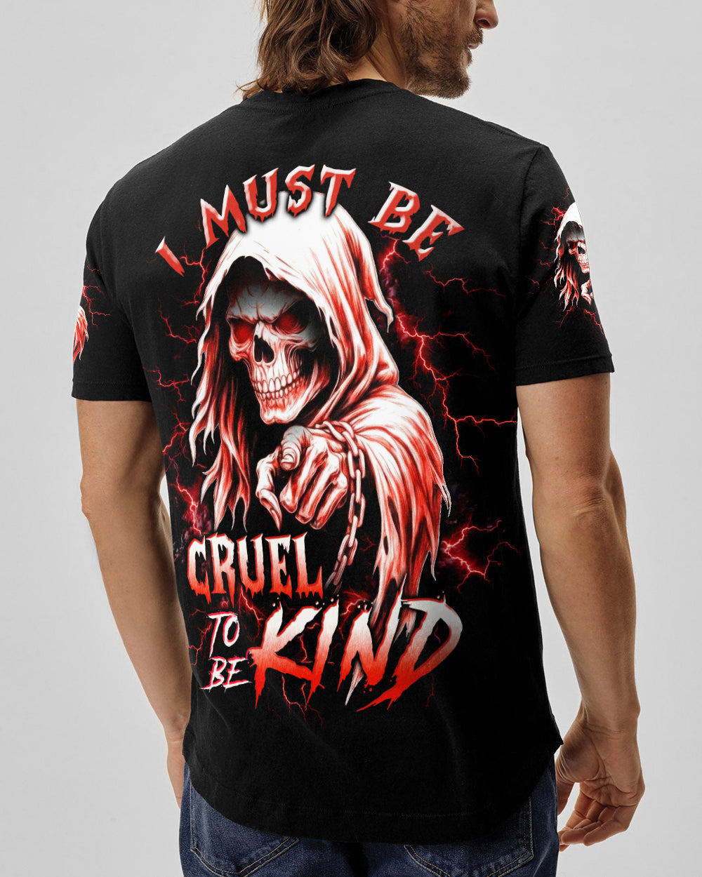I MUST BE CRUEL TO BE KIND SKULL REAPER  ALL OVER PRINT - TLTW0801262