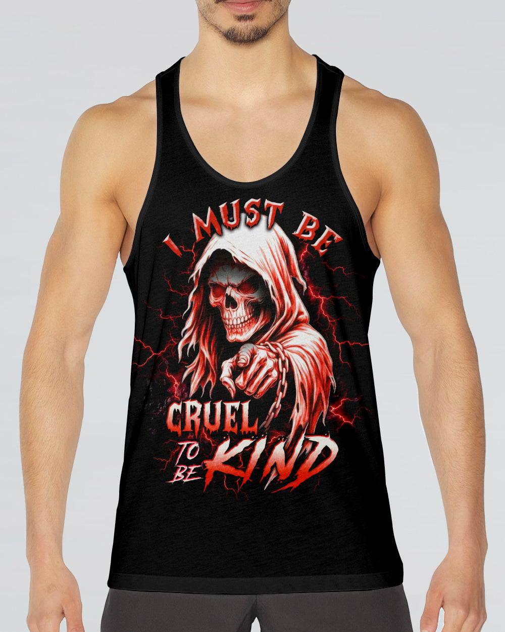 I MUST BE CRUEL TO BE KIND SKULL REAPER  ALL OVER PRINT - TLTW0801262