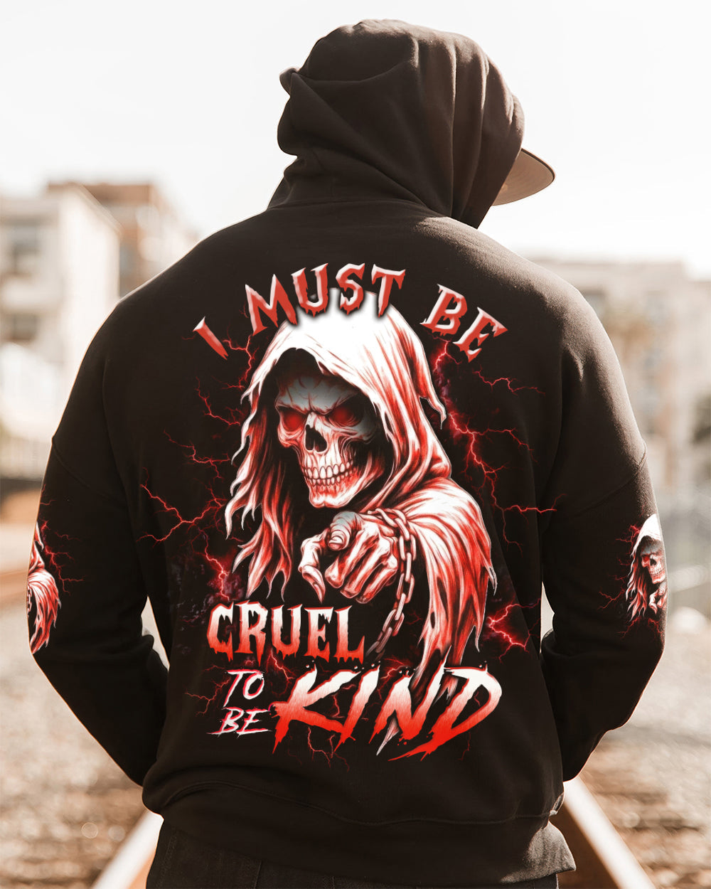I MUST BE CRUEL TO BE KIND SKULL REAPER  ALL OVER PRINT - TLTW0801262