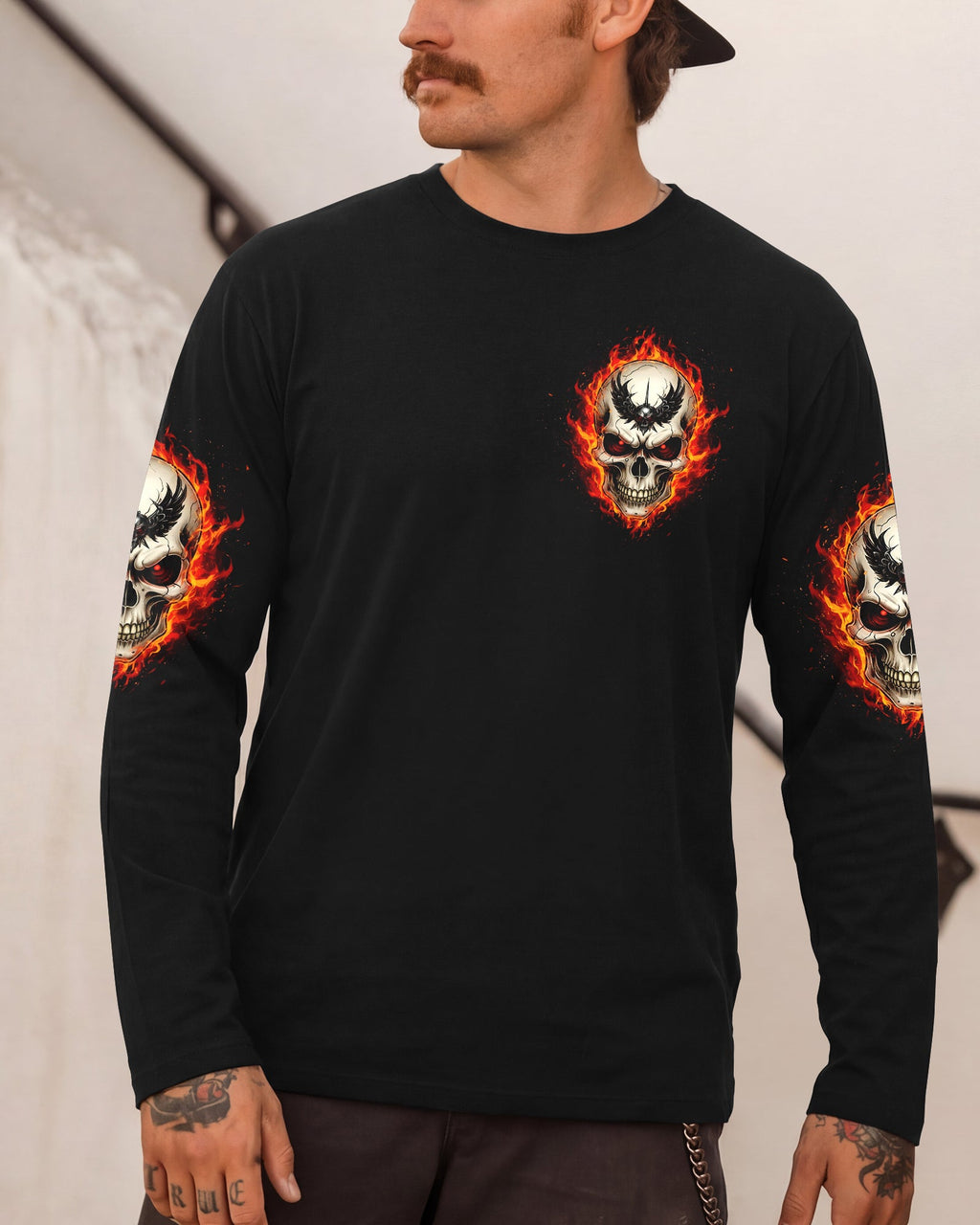 DO NOT TRY TO PLAY CRAZY WITH ME  MADLY SKULL ALL OVER PRINT - TLTW1601261