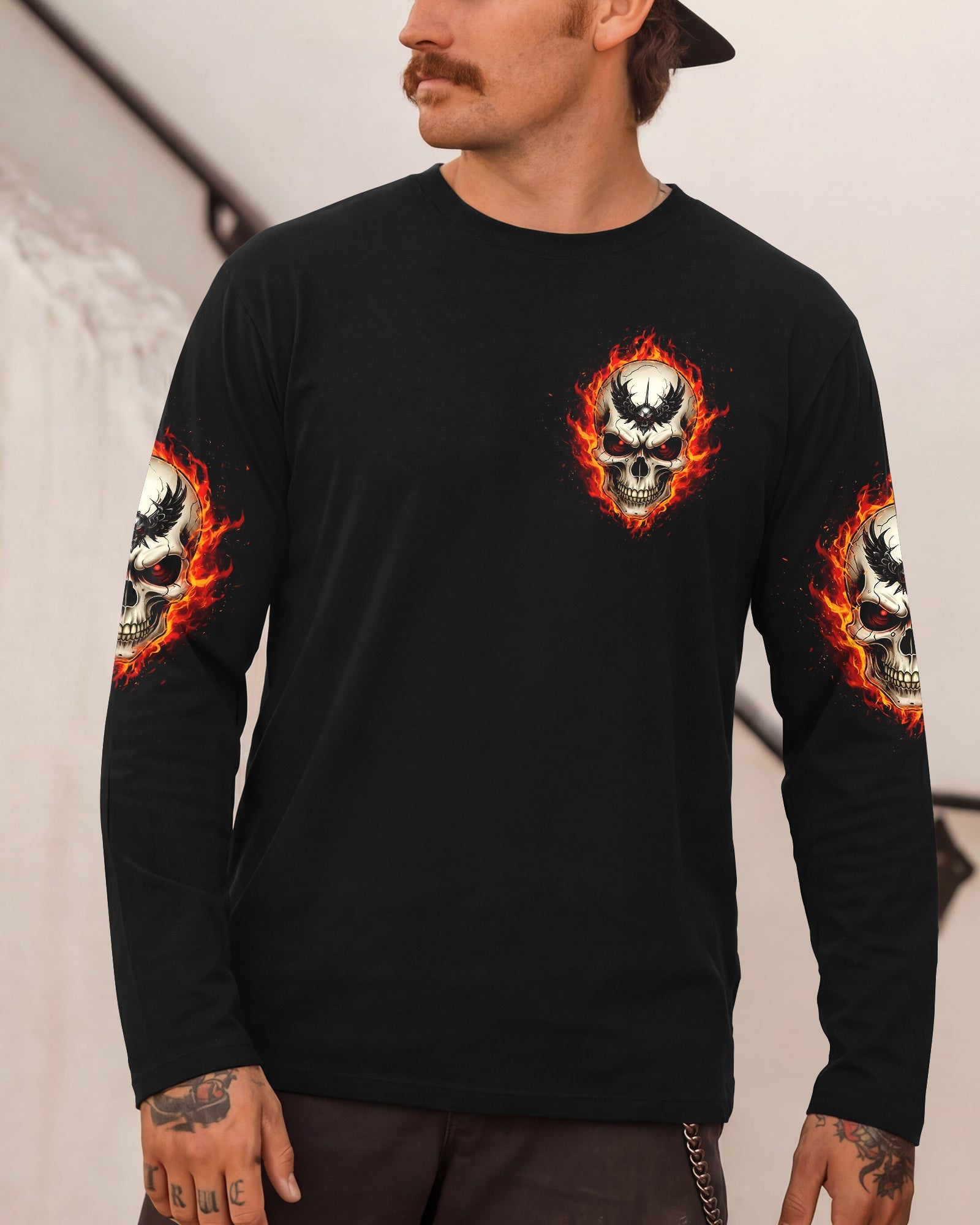 DO NOT TRY TO PLAY CRAZY WITH ME  MADLY SKULL ALL OVER PRINT - TLTW1601261