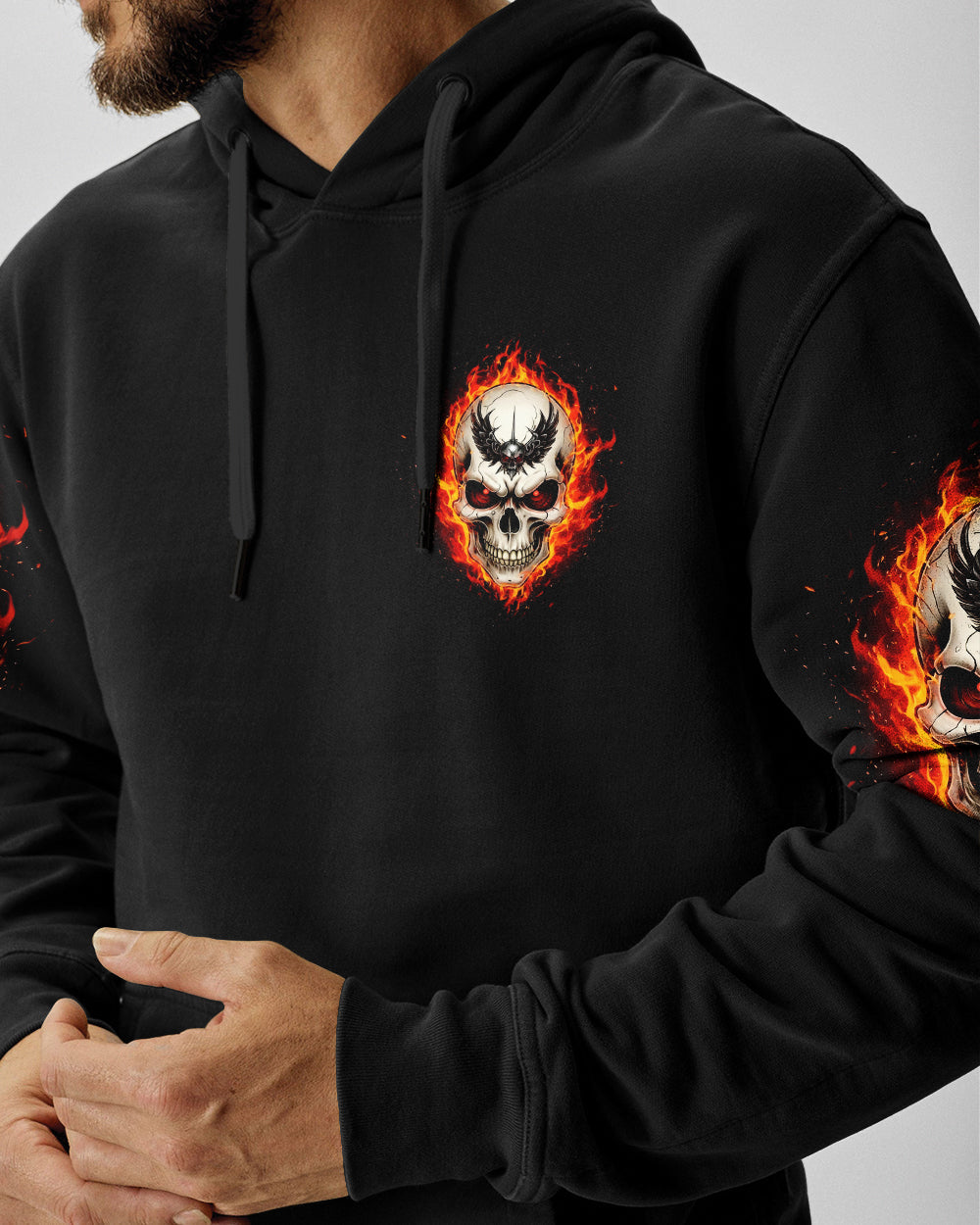 DO NOT TRY TO PLAY CRAZY WITH ME  MADLY SKULL ALL OVER PRINT - TLTW1601261