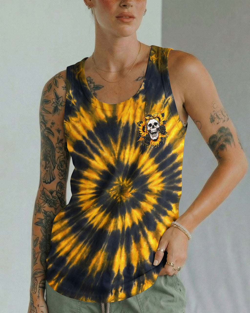 SHE IS SUNSHINE MIXED WITH A LITTLE HURRICANE ALL OVER PRINT - TYPQ2205262