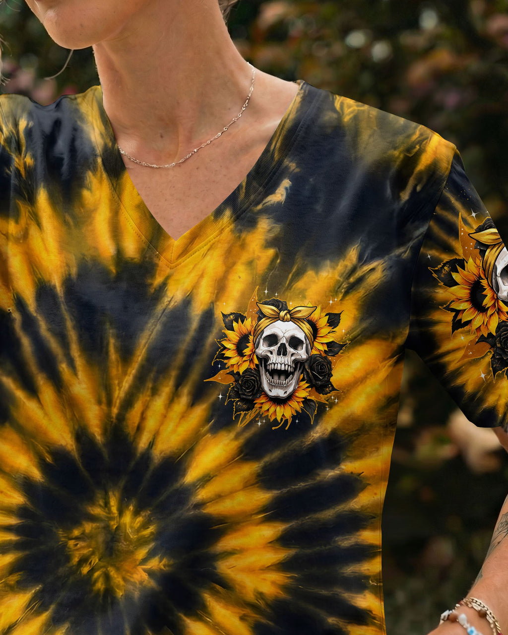 SHE IS SUNSHINE MIXED WITH A LITTLE HURRICANE ALL OVER PRINT - TYPQ2205262
