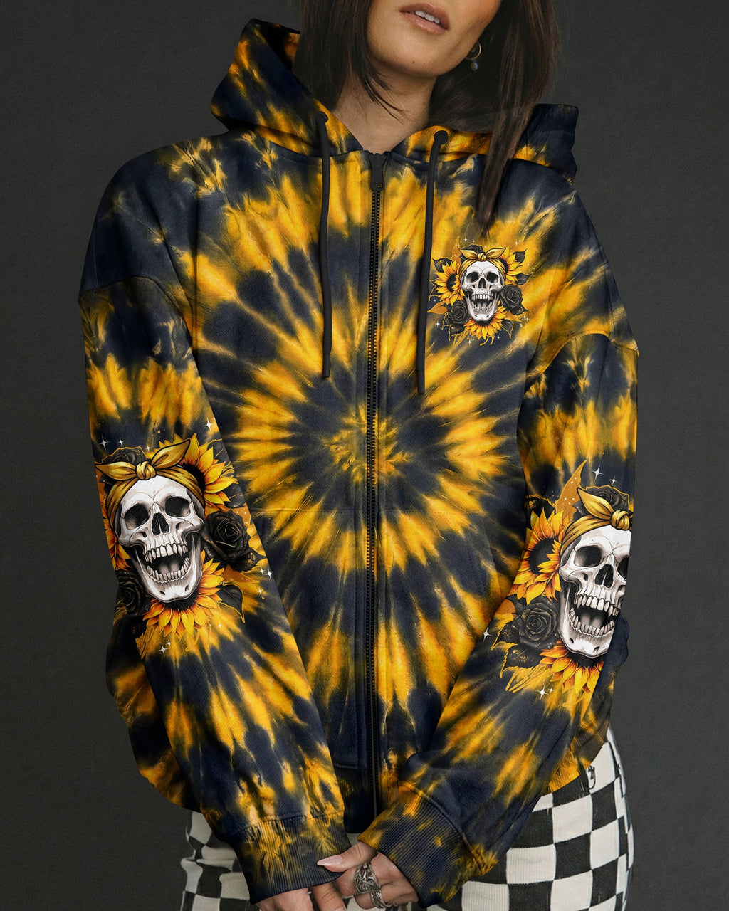 SHE IS SUNSHINE MIXED WITH A LITTLE HURRICANE ALL OVER PRINT - TYPQ2205262