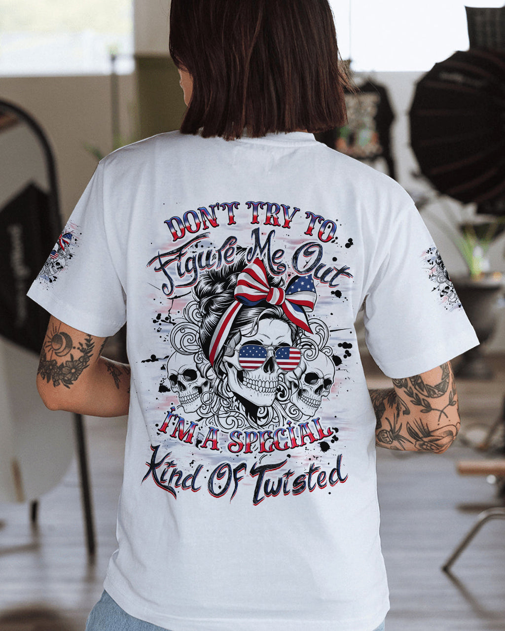 DON'T TRY TO FIGURE ME OUT ALL OVER PRINT - TYQY2001262