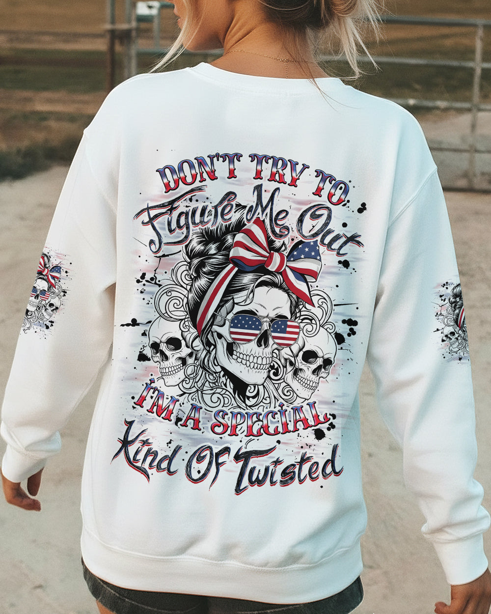 DON'T TRY TO FIGURE ME OUT ALL OVER PRINT - TYQY2001262