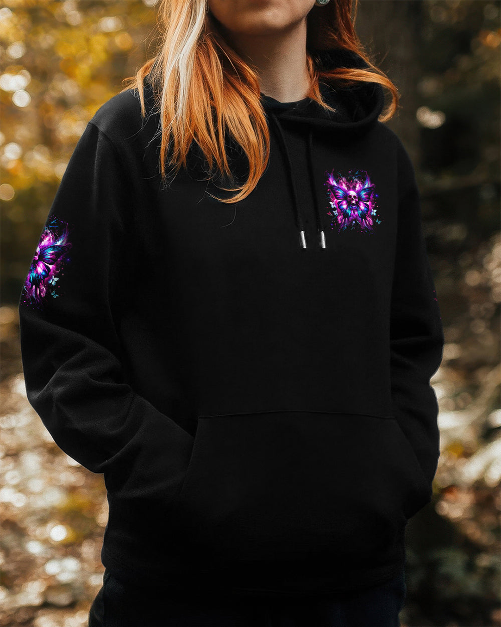 KARMA FAIRY SKULL BUTTERFLY ALL OVER PRINT - YHHG0901262