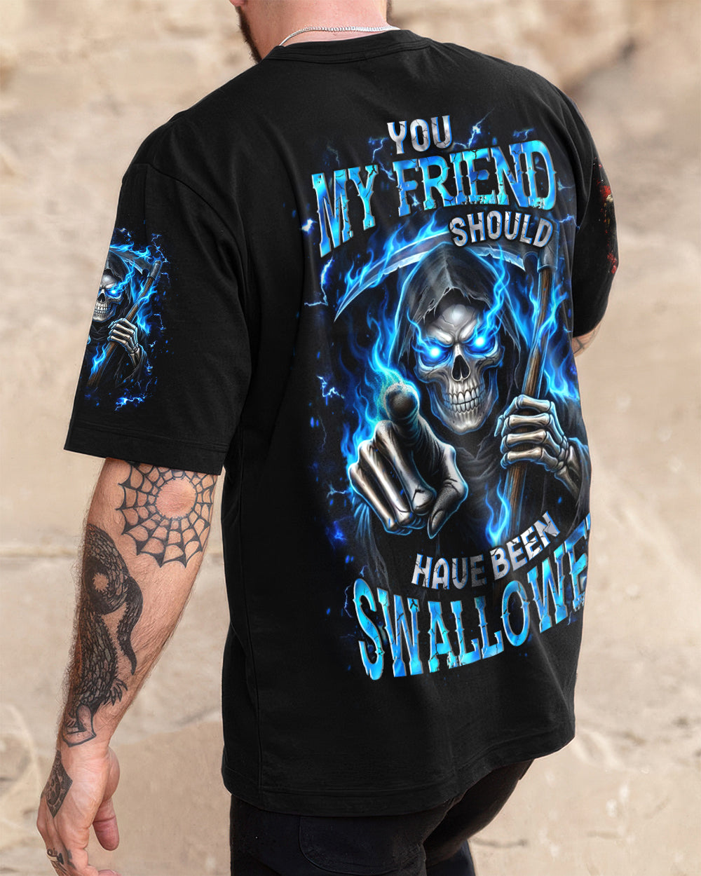 YOU MY FRIEND SHOULD HAVE BEEN SWALLOWED ALL OVER PRINT - YHHN0601261