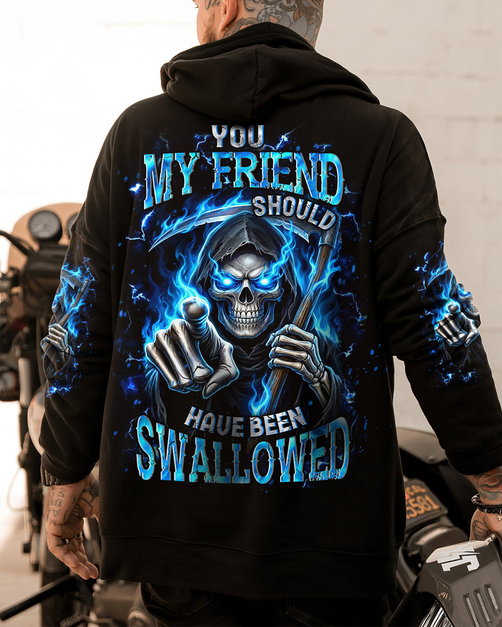 YOU MY FRIEND SHOULD HAVE BEEN SWALLOWED ALL OVER PRINT - YHHN0601261