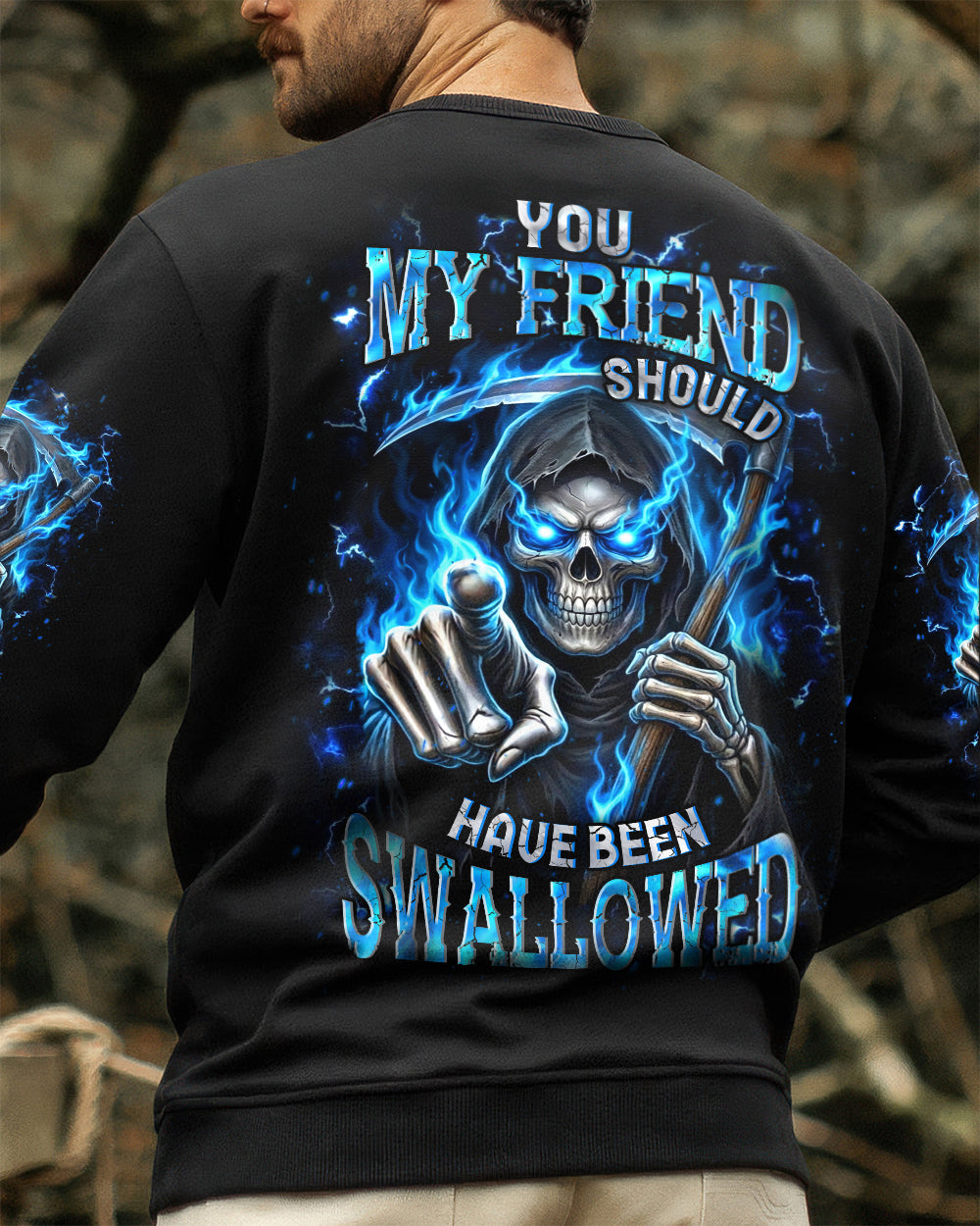 YOU MY FRIEND SHOULD HAVE BEEN SWALLOWED ALL OVER PRINT - YHHN0601261