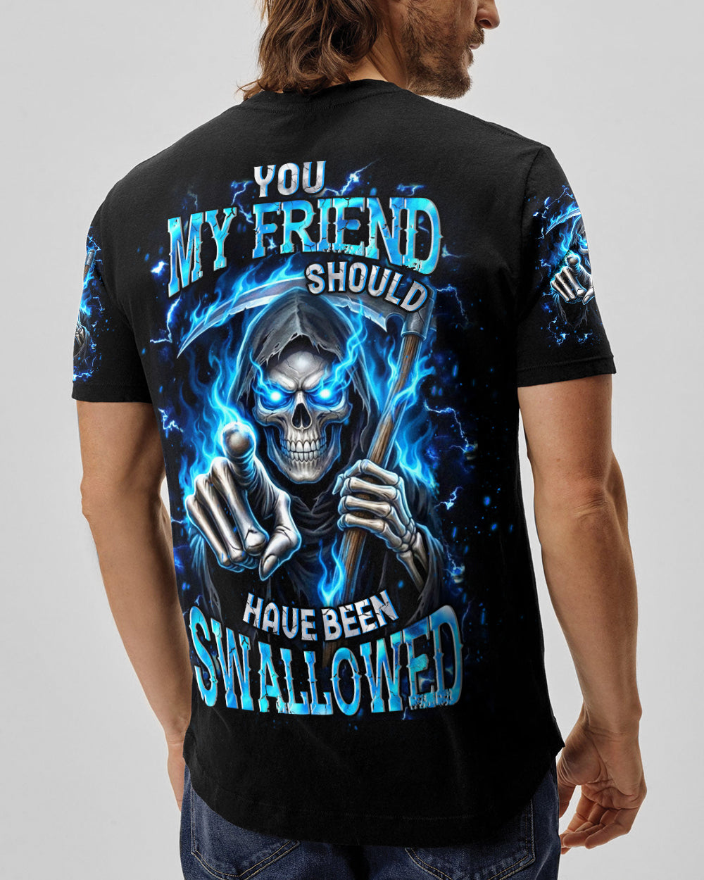 YOU MY FRIEND SHOULD HAVE BEEN SWALLOWED ALL OVER PRINT - YHHN0601261