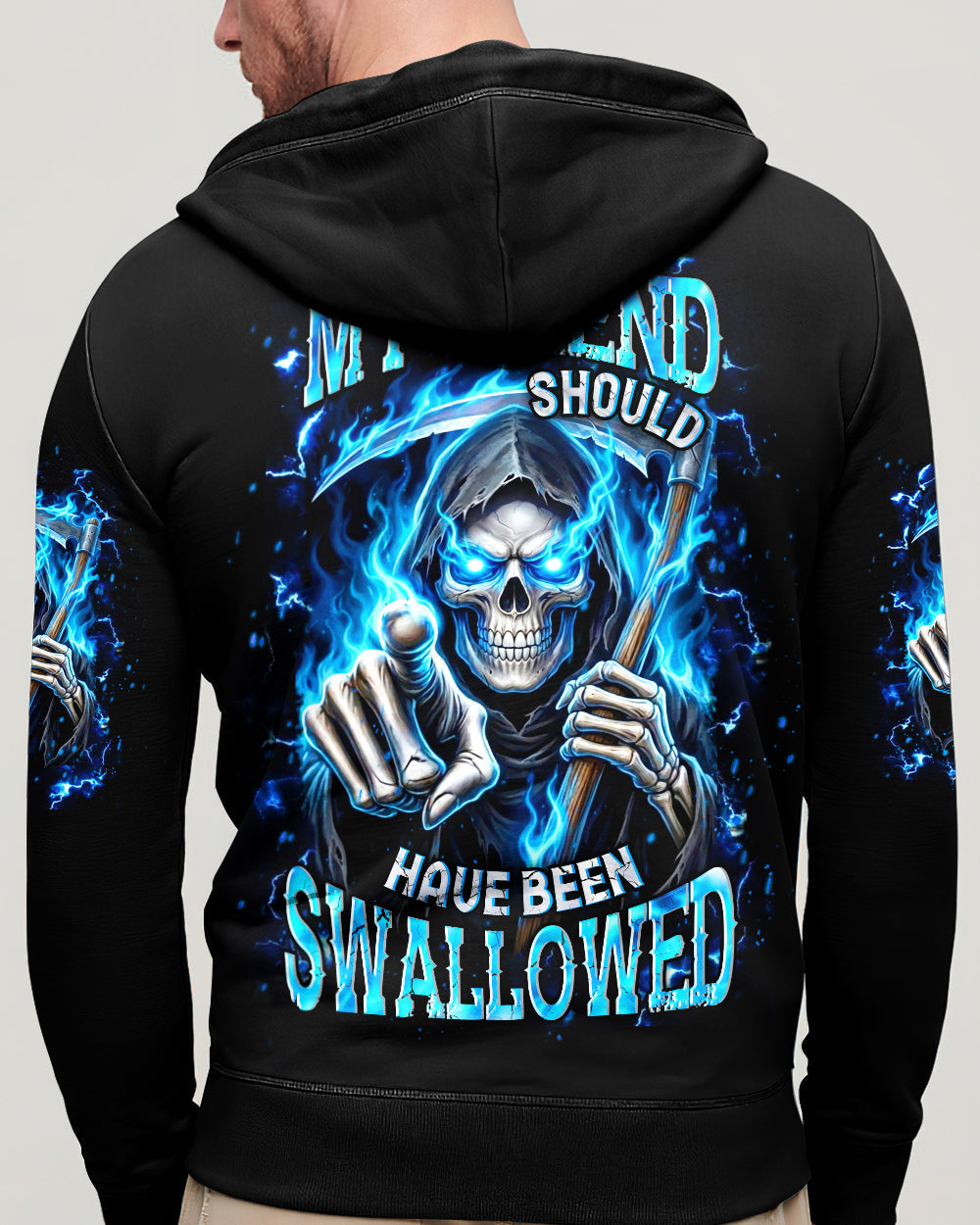 YOU MY FRIEND SHOULD HAVE BEEN SWALLOWED ALL OVER PRINT - YHHN0601261