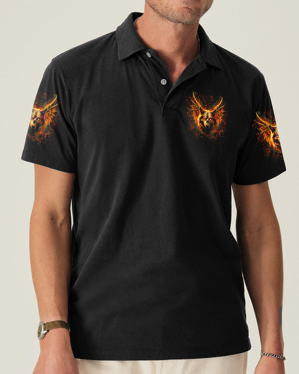 YOUR FIRST MISTAKE WOLF SKULL ALL OVER PRINT - YHHN0901261