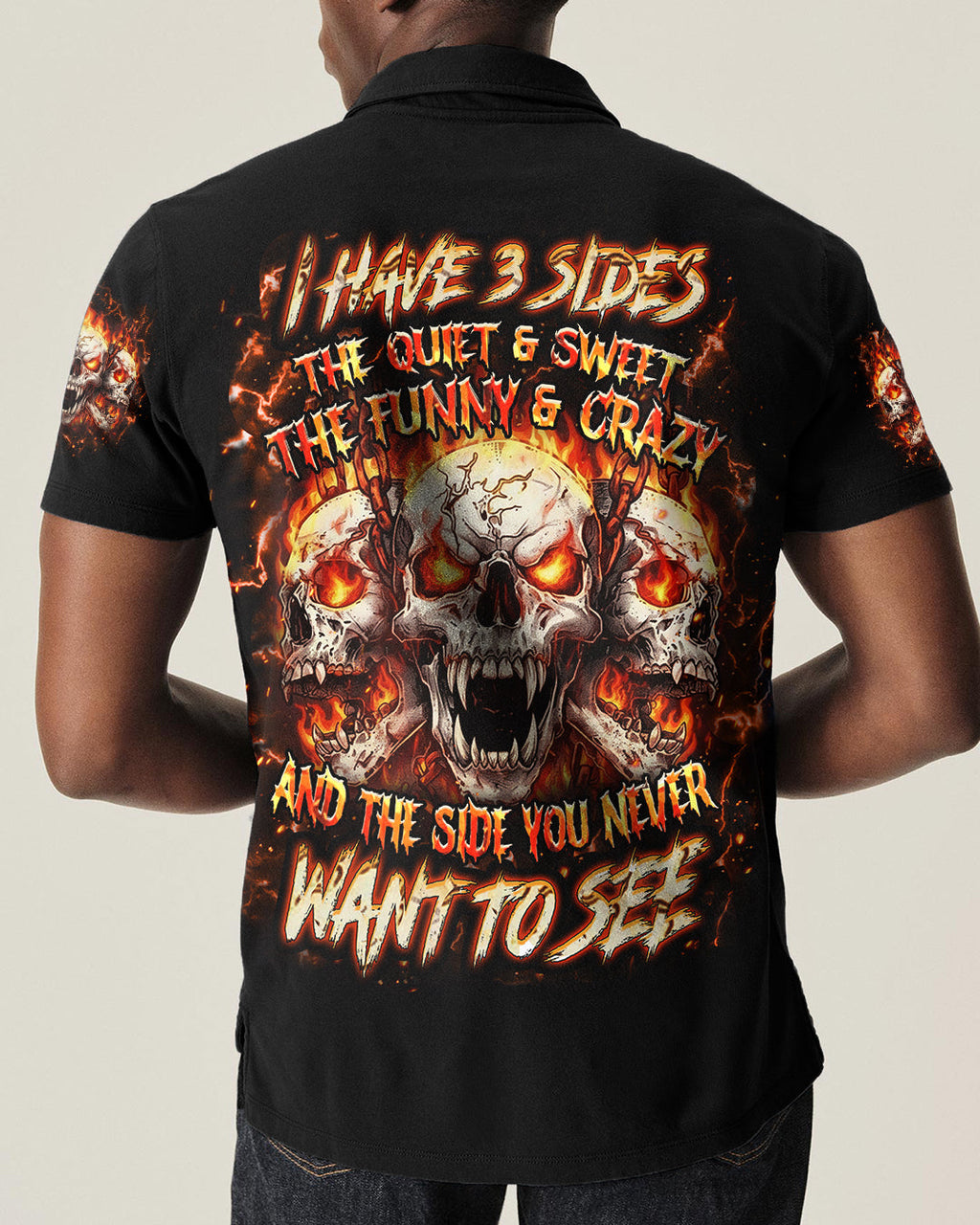 I HAVE 3 SIDES 3 SKULLS ALL OVER PRINT - YHHN0901263