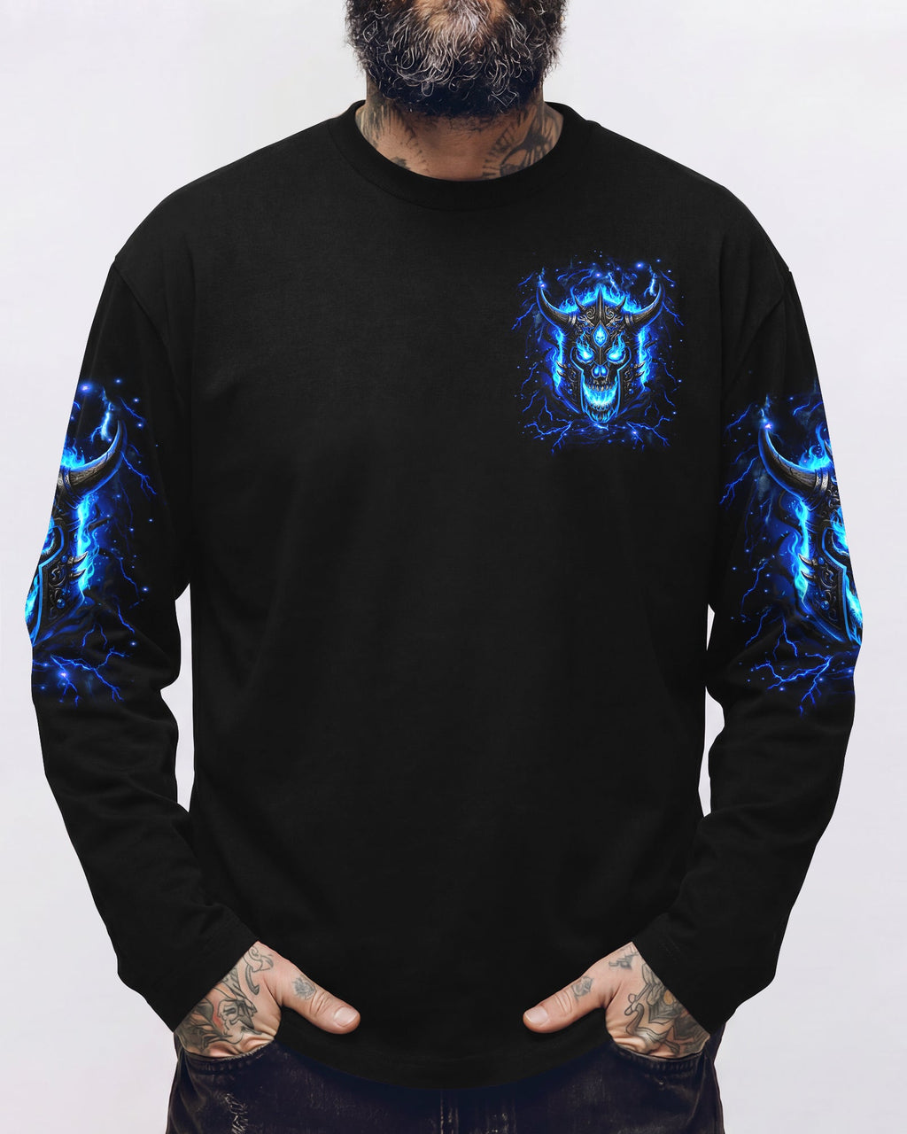 I AM THE STORM SKULL WARRIOR ALL OVER PRINT - YHHN1501261