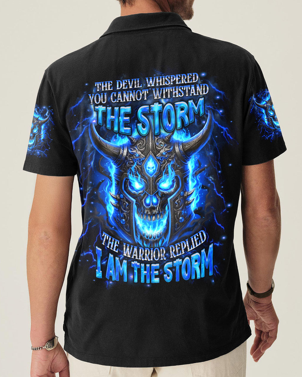 I AM THE STORM SKULL WARRIOR ALL OVER PRINT - YHHN1501261