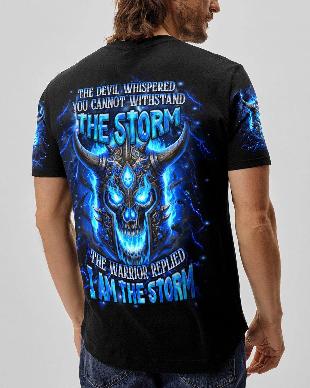 I AM THE STORM SKULL WARRIOR ALL OVER PRINT - YHHN1501261